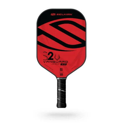 Selkirk Vanguard 2.0 Series Hybrid S2 Lightweight Red Pickleball Paddle