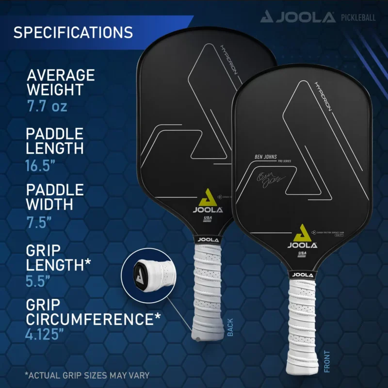 Joola Ben Johns Hyperion CFS 14 Swift Pickleball Paddle