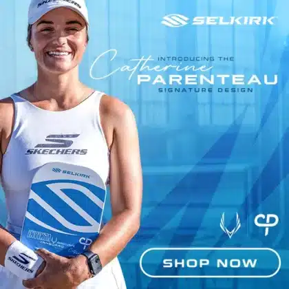 Selkirk Vanguard Power Air Invikta Catherine Parenteau Signature Pickleball Paddle