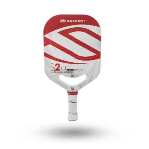 Selkirk Vanguard Power Air S2 pagaia da pickleball rossa di peso medio