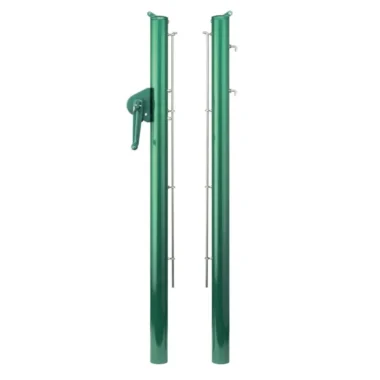 Court Royal Pickleball net post Alu PP 73 green