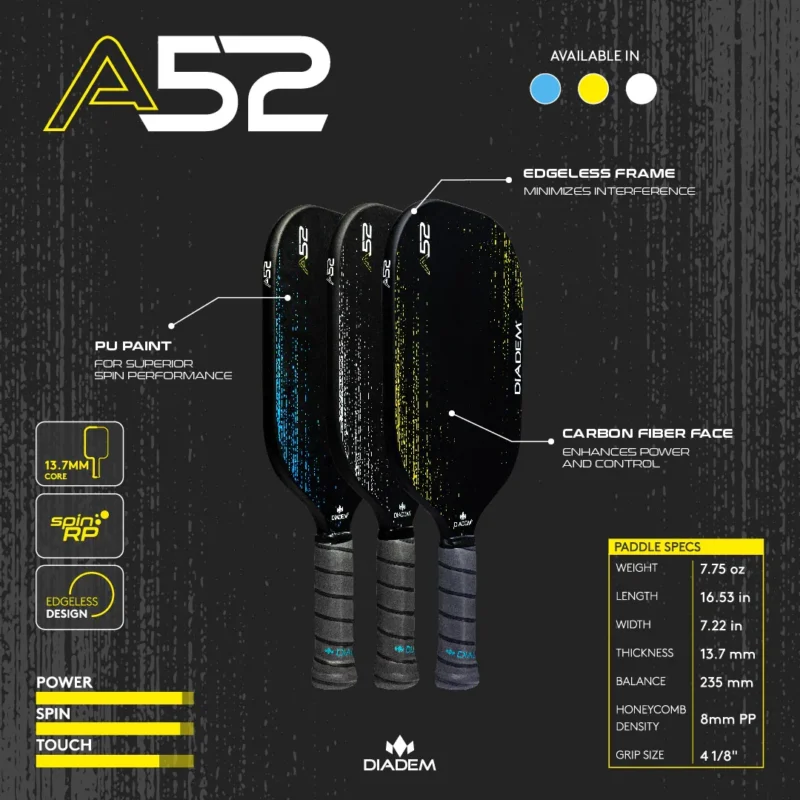 DIADEM A52 Specs