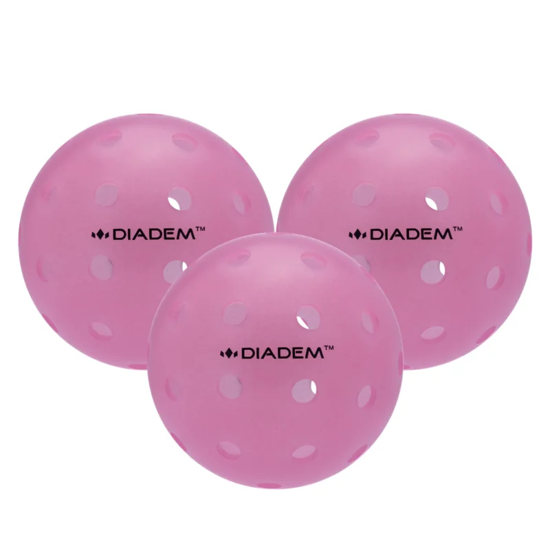 DIADEM Premier Power Pickleball Balle d'extérieur rose