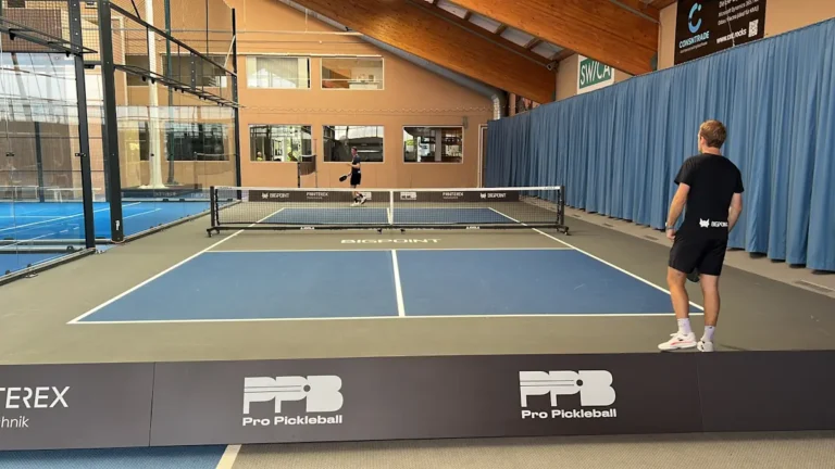 Terrain de pickleball chez BIGPOINT Tennis à Bad Ragaz