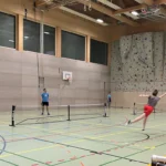 Pickleball in the gym