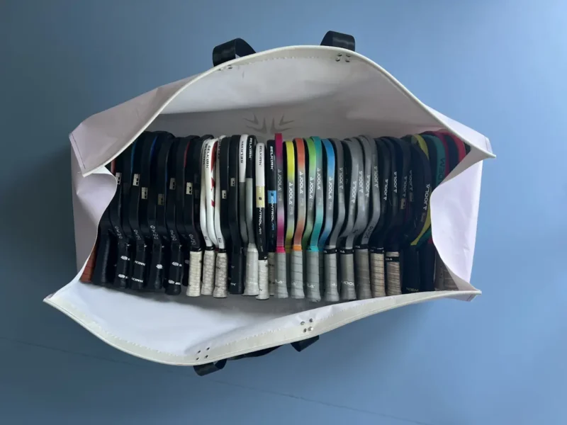 Grande borsa per racchette da pickleball per le scuole di Pro Pickleball - materiale riciclato