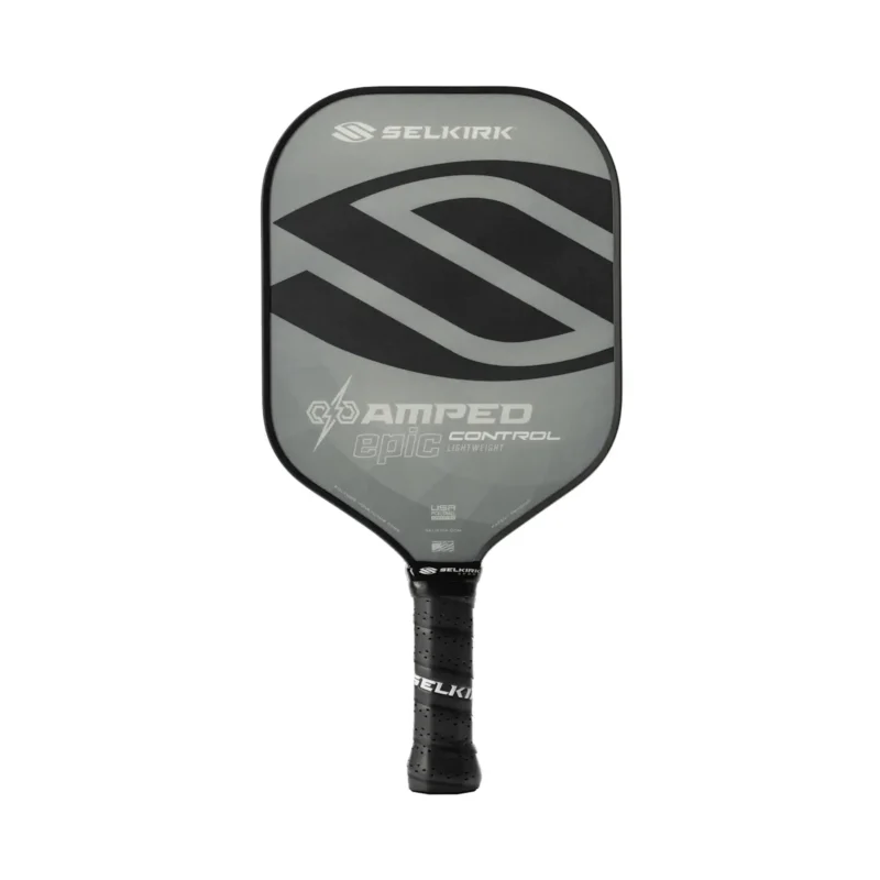Selkirk Amped Control Epic Lightweight Grey Pickleball Paddle
