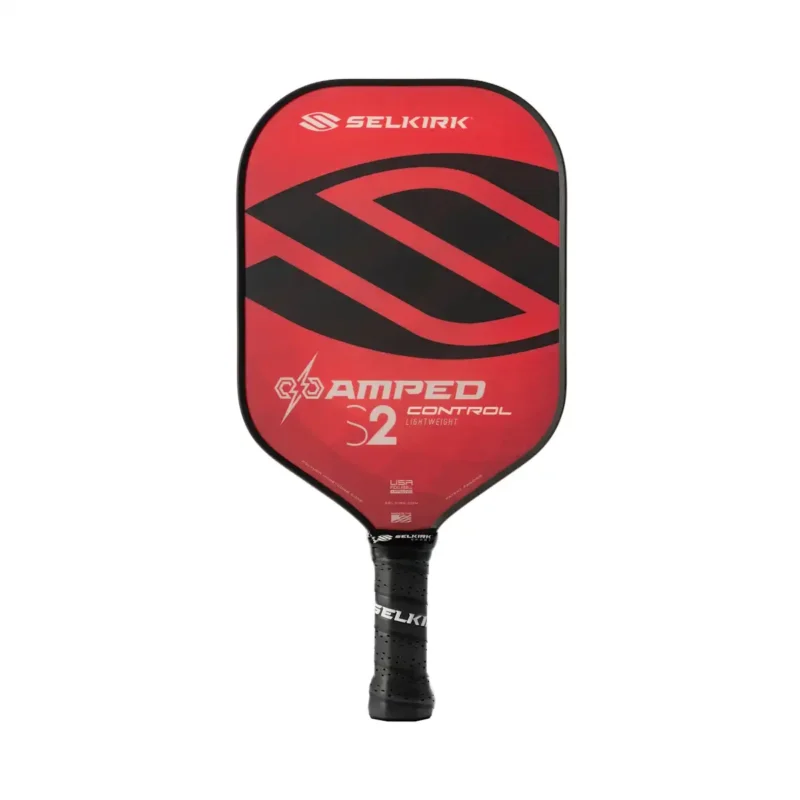 Selkirk AMPED Control S2 Pagaia da pickleball leggera rossa