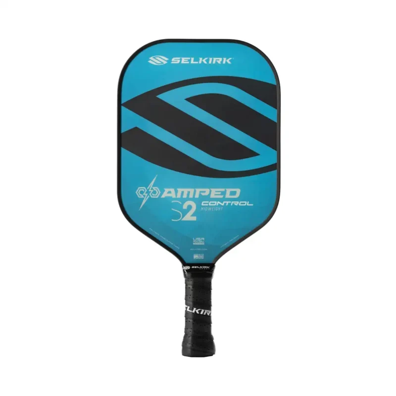 Selkirk AMPED Control S2 Pagaia da pickleball di peso medio blu