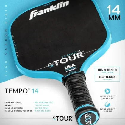 Franklin Sports FS Tour Tempo 14mm bleu