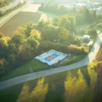 Pro Pickleball Court Giebenach ReboundAce