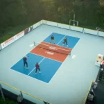 Pro Pickleball Court Giebenach ReboundAce